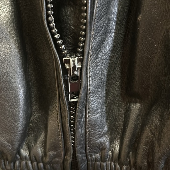 Leather women’s riding jacket size large - Picture 3 of 8